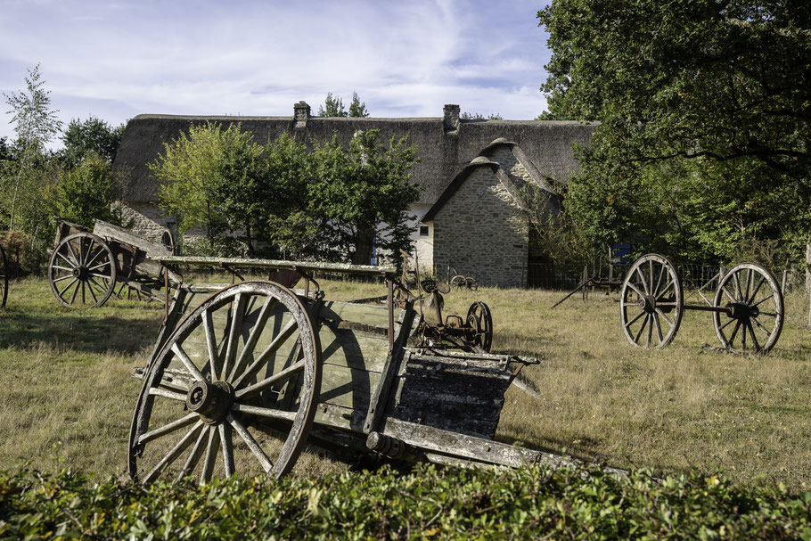 Bild: Village de Kerhinet in der Gemeinde St.-Lyphard im "Parc naturel régional de Brière" 