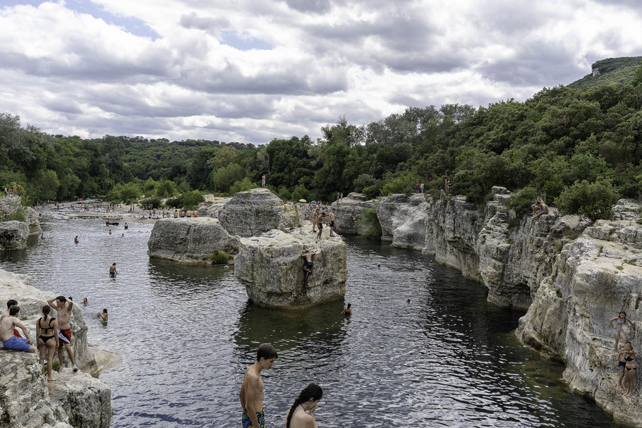 Bild: Cascades de Sautadet bei La Roque-sur-Cèze 