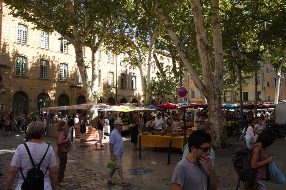 Bild: Place Richelme in Aix-en-Provence