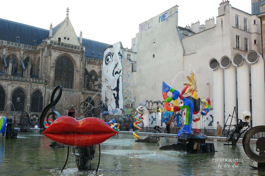 Bild: Fontaine Igor Stravinsky Paris 