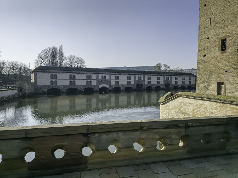 Bild: Barrage Vauban in Strasbourg 