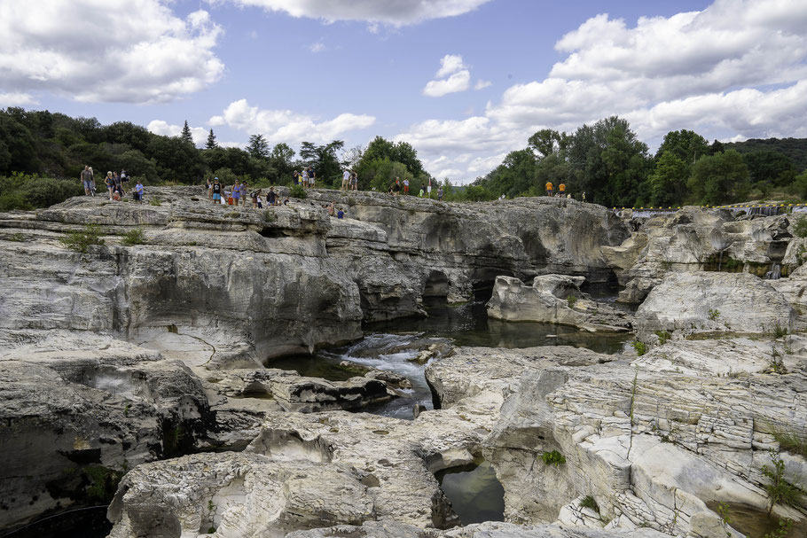 Bild: Cascades de Sautadet bei La Roque-sur-Cèze 