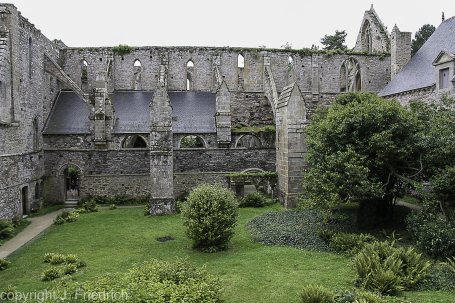 Bild: Abbaye de Beauport in Paimpol, Bretagne  