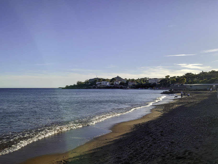 Bild: Strand in Agay