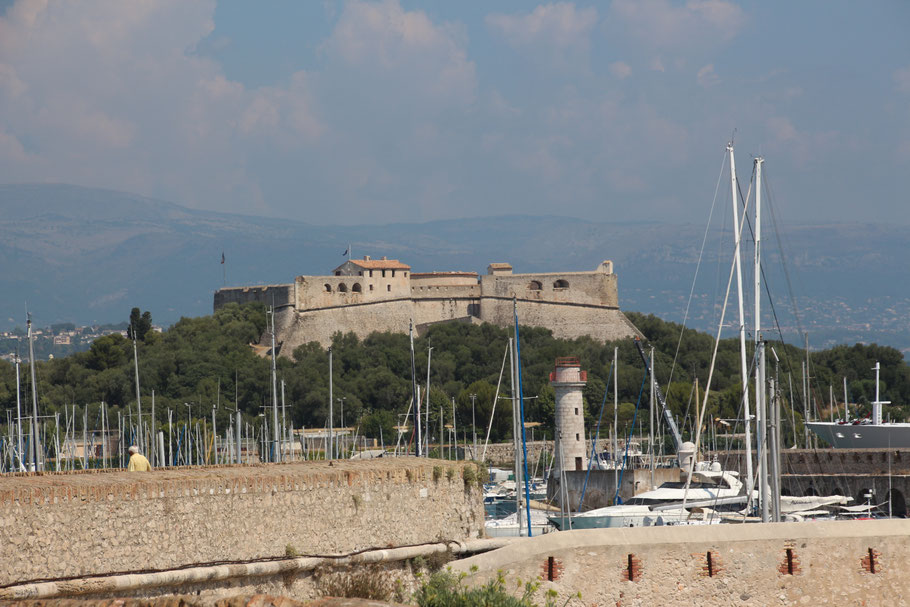 Bild: Fort Carré in Antibes