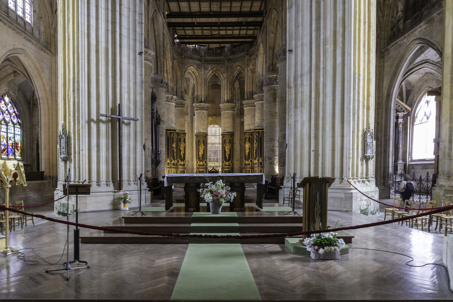 Bild: Im Innern der Église Saint-Rémy in Dieppe, Normandie