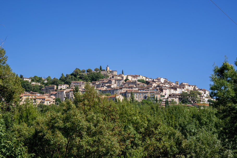 Bild: Blick auf Fayence in der Provence