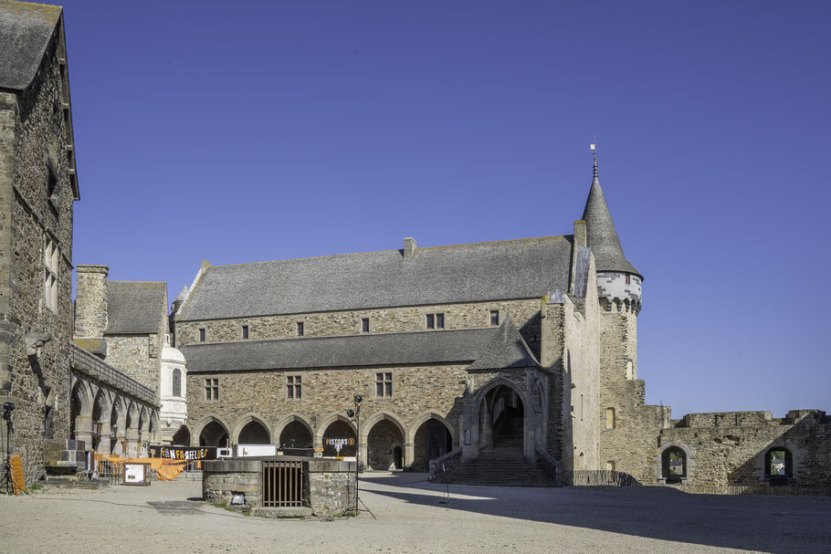 Bild: Château de Vitré in Vitré, Bretagne   