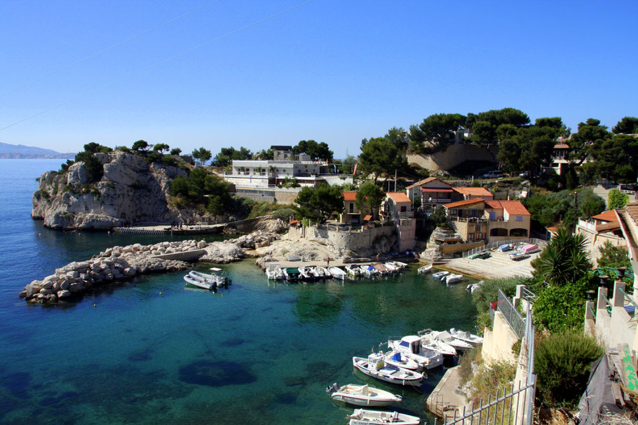 Bild: Hafen von Niolon an der Côte Bleue