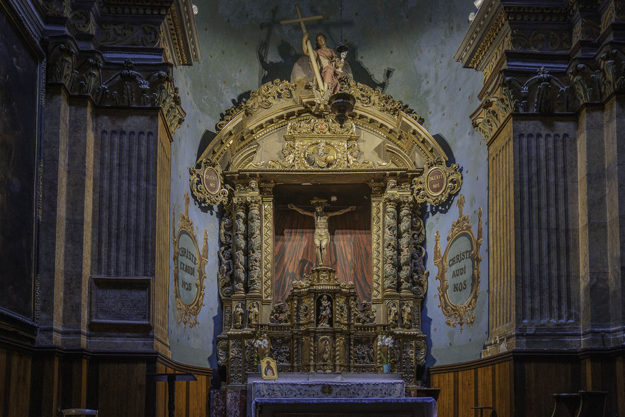 Bild: Die Kapelle Christi oder des Allerheiligsten in der Église Saint-Pierre in Prades