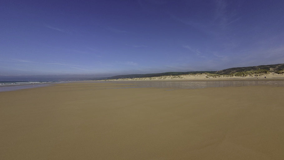 Bild: Am weiten Sandstrand der Dunes de Biville