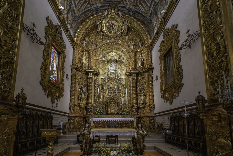 Bild: Der Chor der Igreja do Carmo in Faro