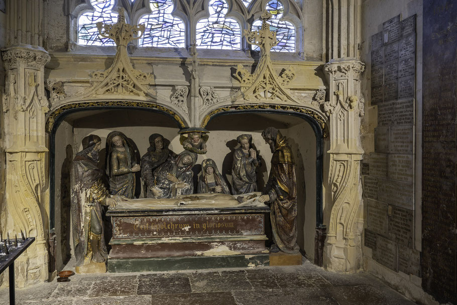 Bild: Die Grablegung in der Église Saint-Jacques in Dieppe