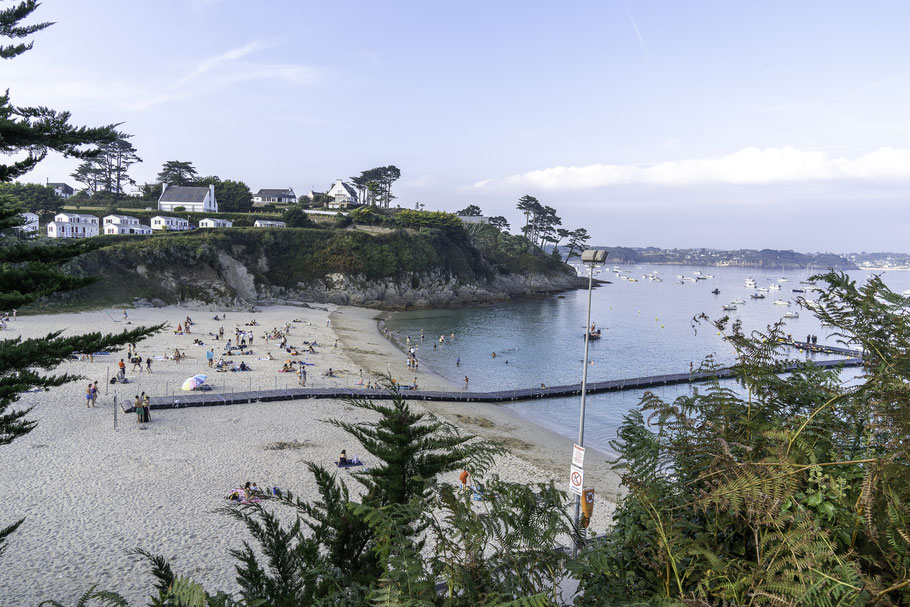 Bild: Strand Plage du Perzel in Plougonvelin in der Bretagne 