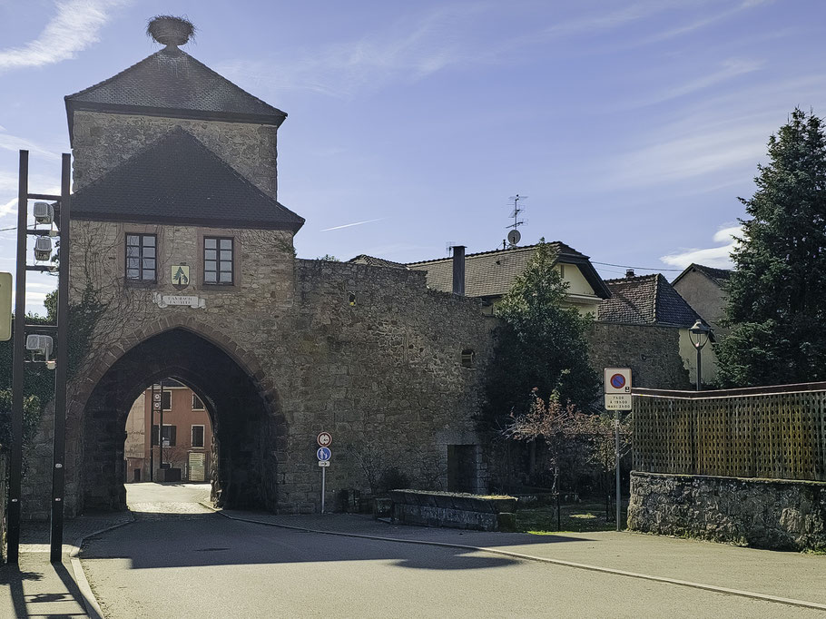 Bild: Porte de Blischwiller in Dambach-la-Ville