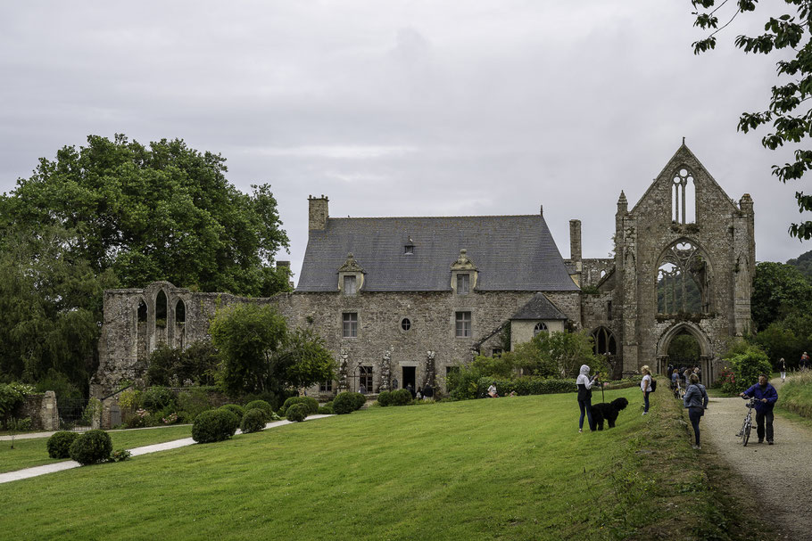 Bild: Abbaye de Beauport bei Paimpol in der Bretagne, Frankreich