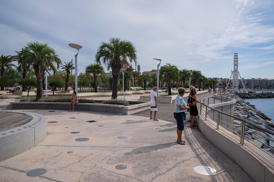 Bild: Uferpromenade von Saint-Raphael 