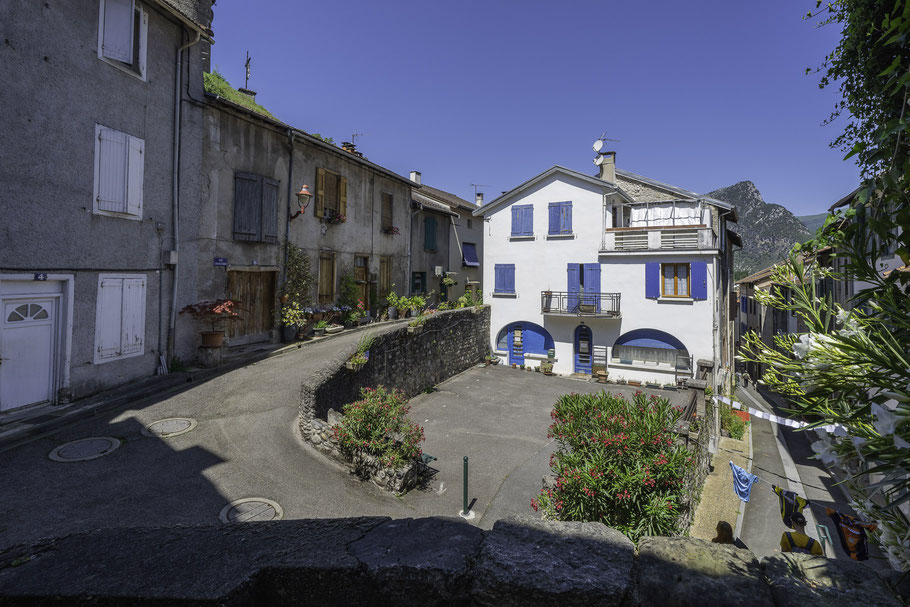 Bild: Tarascon-sur-Ariège im Département Ariège, hier Altstadt