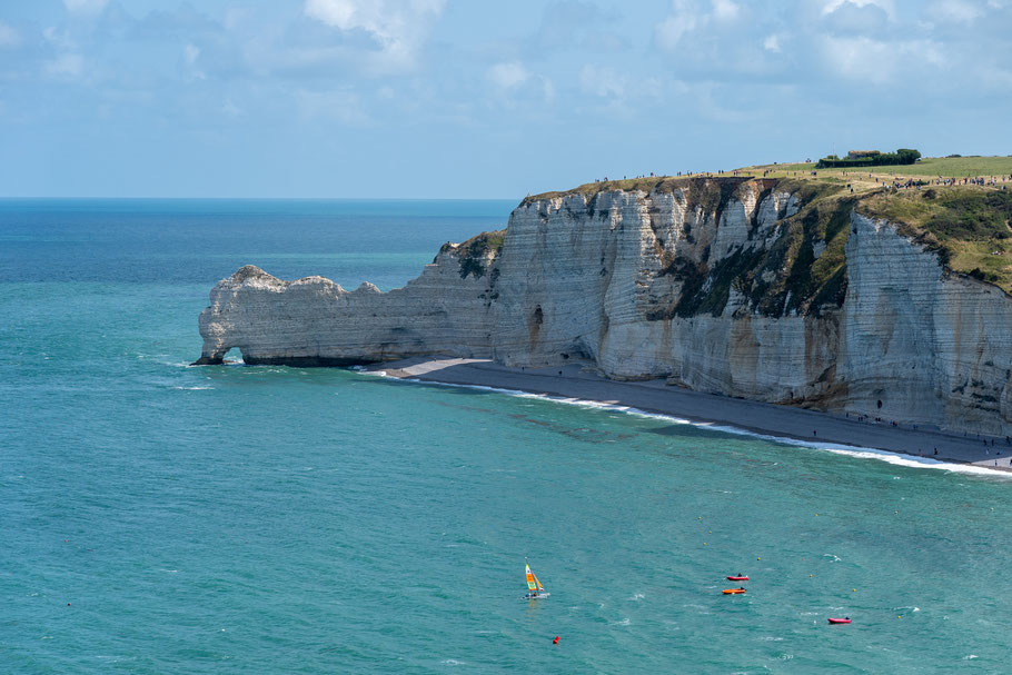 Bild: Felsenküste Étretat, Porte d´Amont