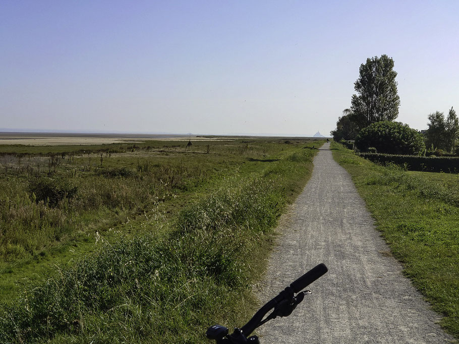 Bild: Fahrradtour von Cherrueix zum Mont Saint-Michel