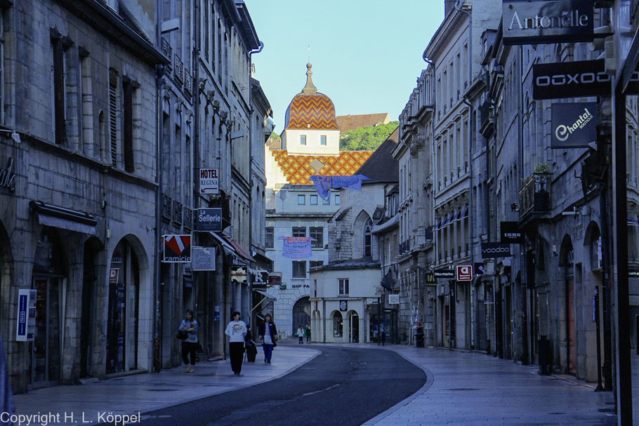 Bild: In der Altstadt von BESANÇON