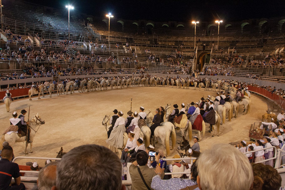 Bild: Arles, Féte "La Pegoulado" hier Garianes