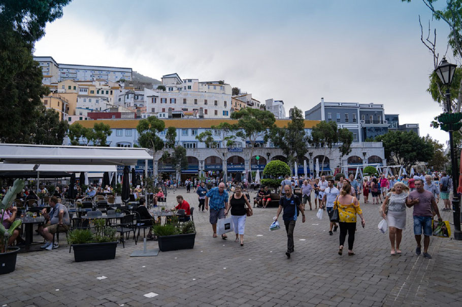 Bild: Grand Casemates Square in Gibraltar 