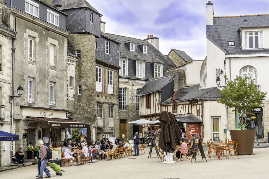 Bild: Am Place des Licés in Vannes