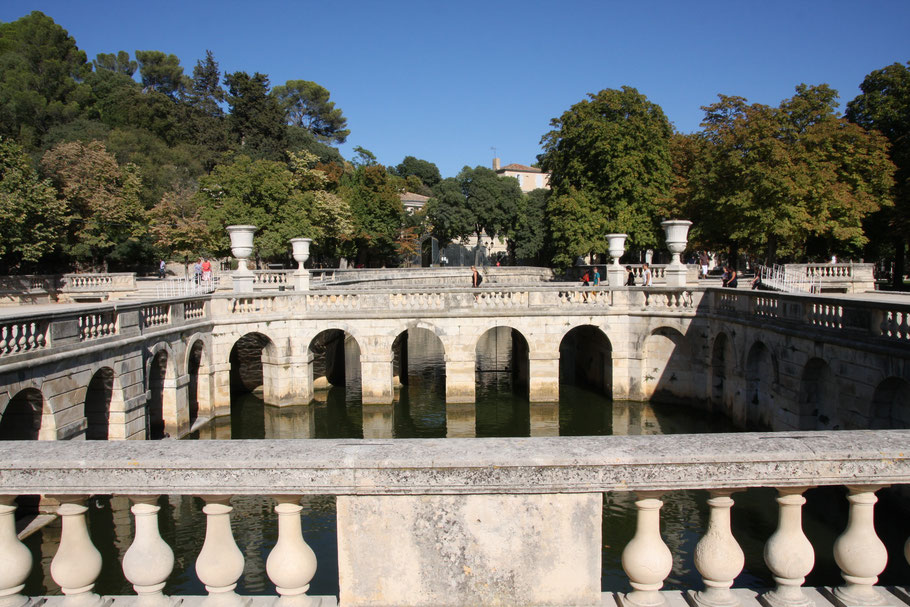 Bild: Jadines de la Fontaine in Nimes