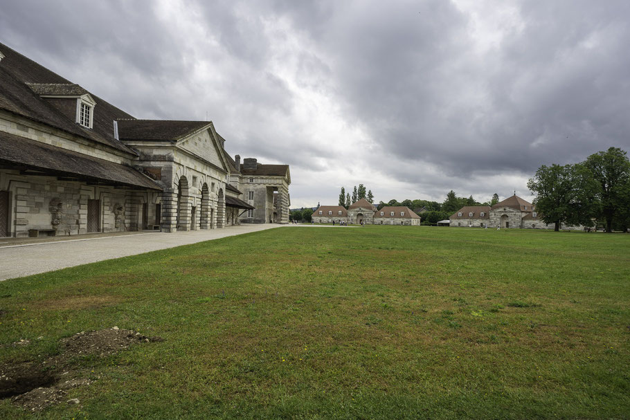 Bild: Saline Royale in Arc-et-Senans 