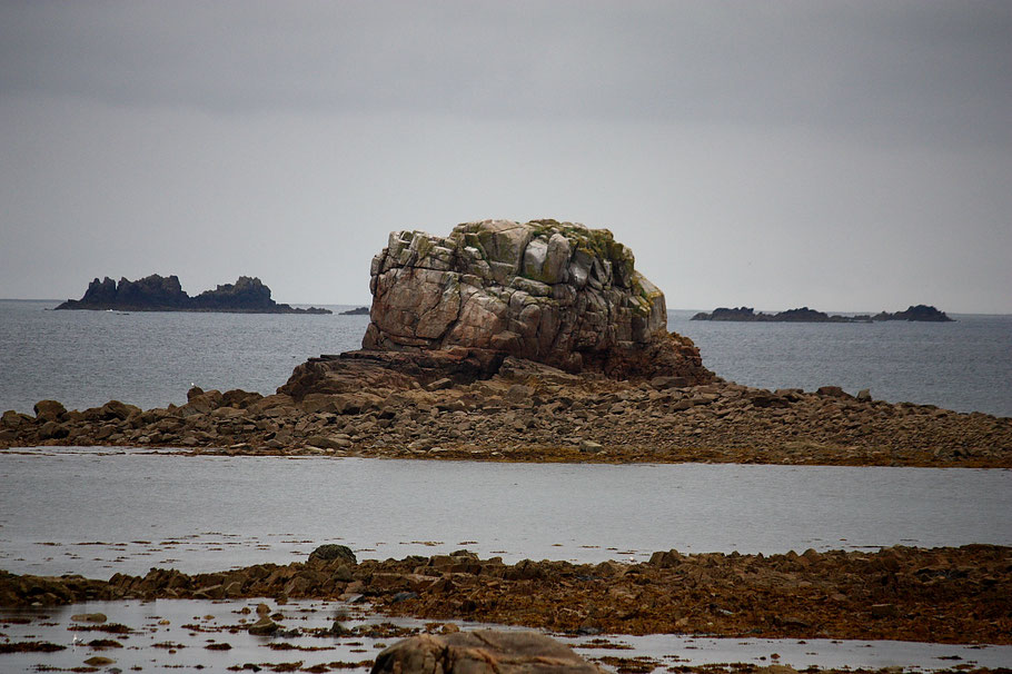 Bild: Wanderung auf dem Sillon de Talbert, Bretagne 