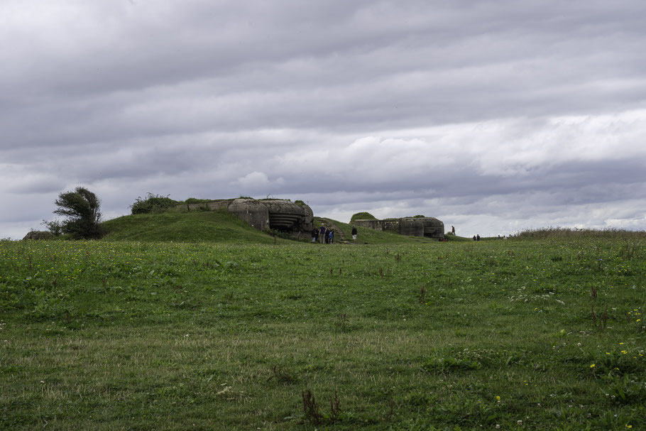 Bild: Batteries Longues-sur-Mer in der Normandie