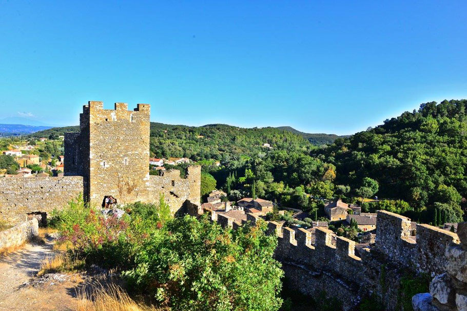 Bild: Saint-Montan im Département Ardèche  