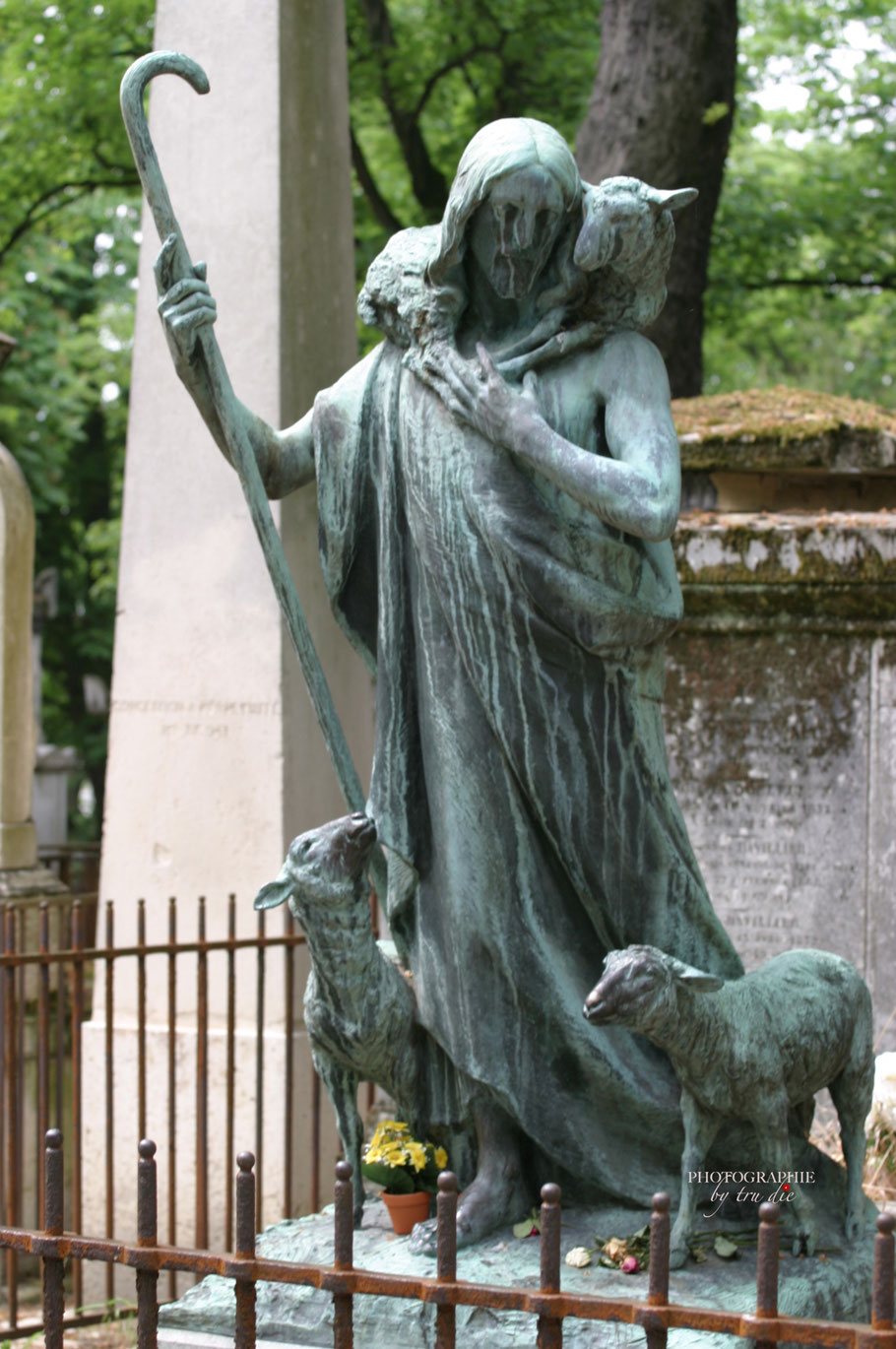 Bild: Cimitiere Père Lachaise in Paris  