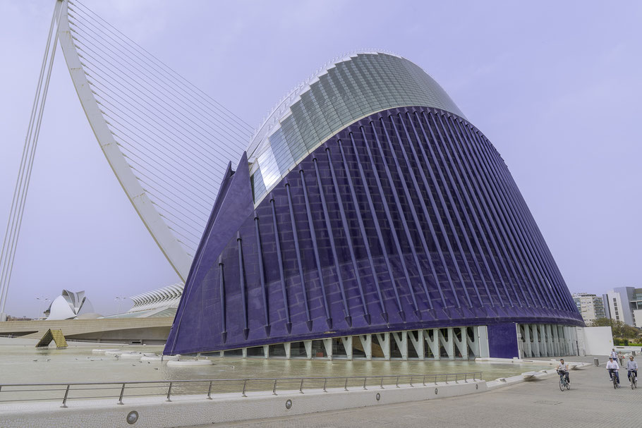 Bild: Ágora im Ciutat de les Arts i les Ciències in Valencia