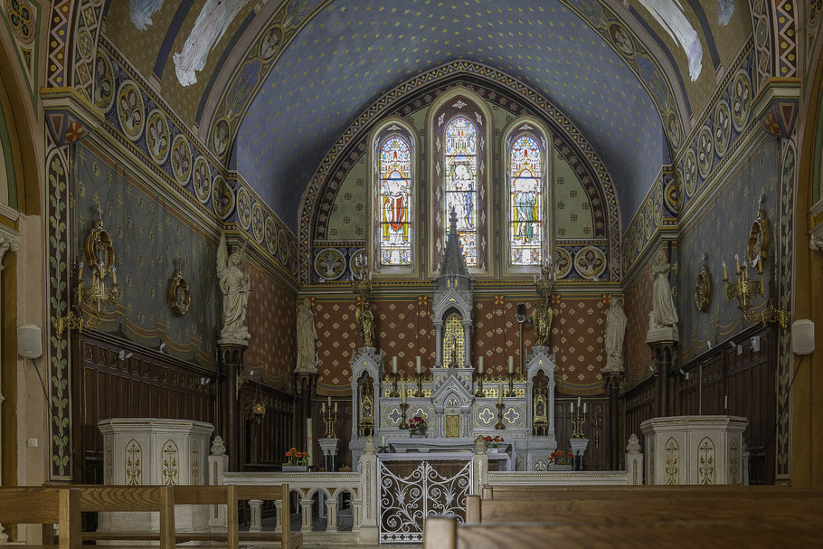 Bild:  Église Saint-Roch in Aiguèze an der Ardèche