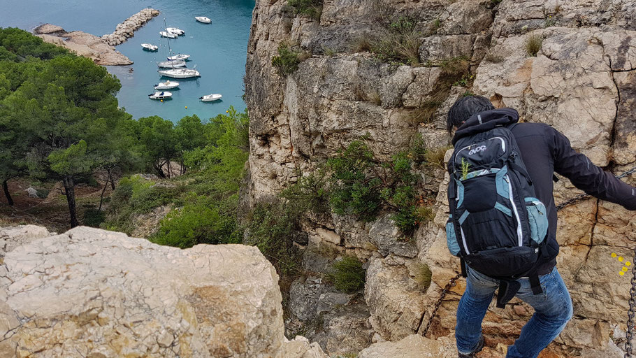 Bild: Wanderung Calanque Morgiou zur Calanque Sugiton über Col de Sugiton zurück zur Morgiou  