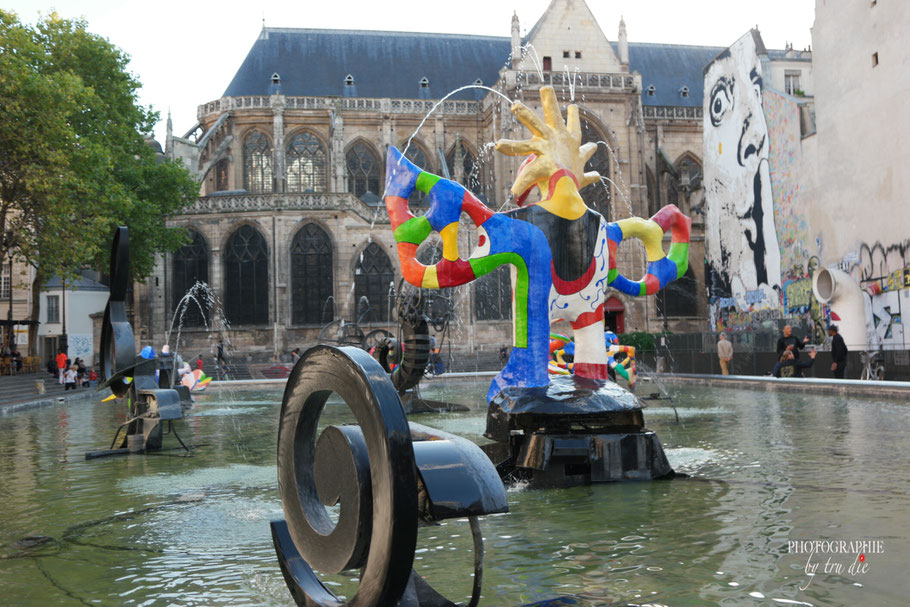 Bild: Fontaine Igor Stravinsky Paris 