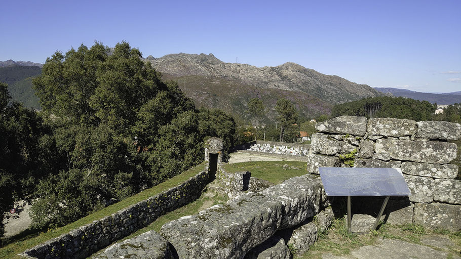 Bild: Kastell von Lindoso, Portugal  