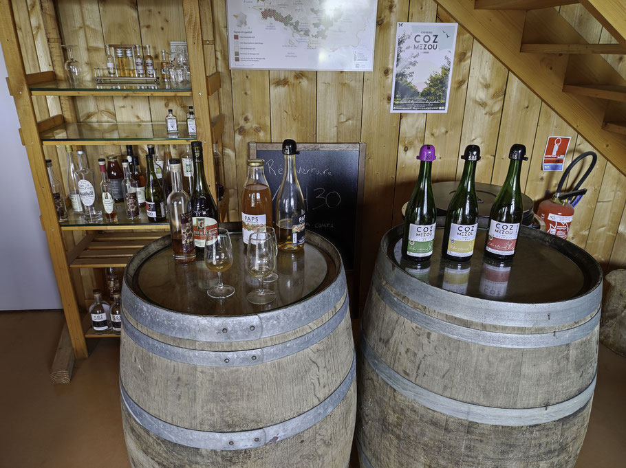 Bild: Ciderie de Cozmézou in Plouégat-Guérand in der Bretagne  