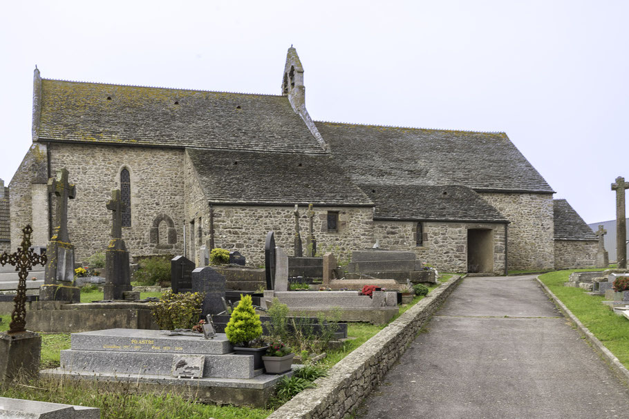 Bild: Die Église Saint Gilles in Auderville