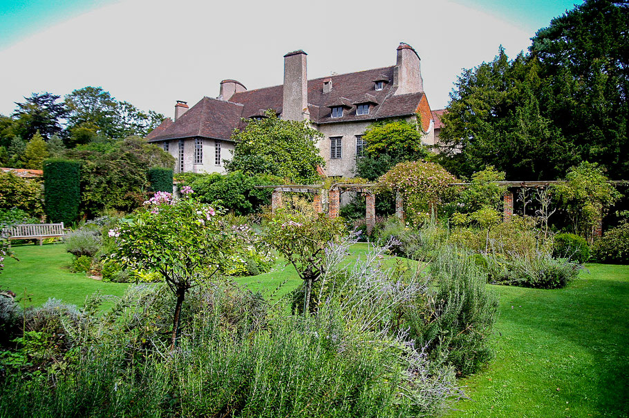 Bild: Parc et Jardins du Bois des Moutiers in der Normandie 