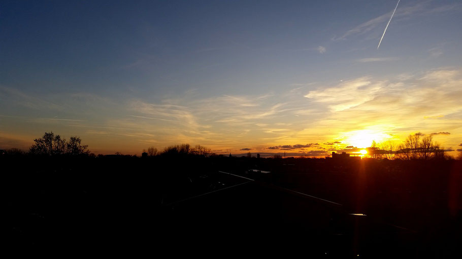 Zonsondergang Zuid-Holland