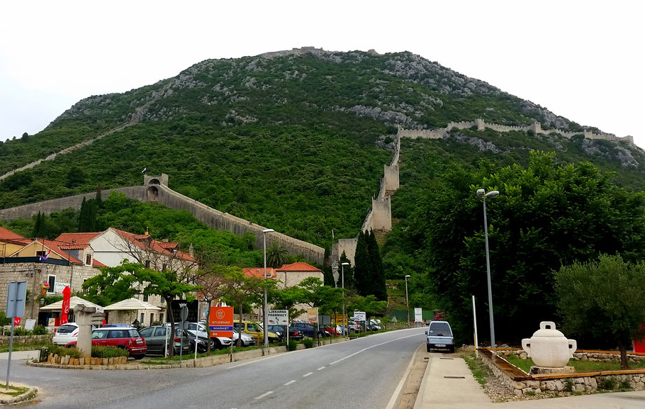 Chinese Europese Muur in Ston