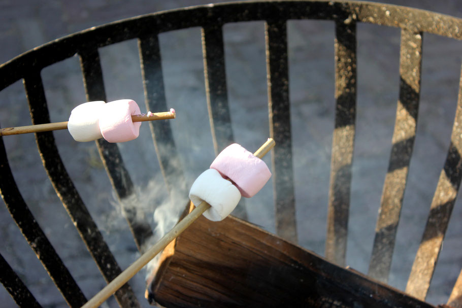 Marshmallows roosteren