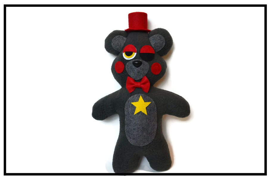 Lefty (Handmade Plush) - Jusmade Handmade Creepy Stuff