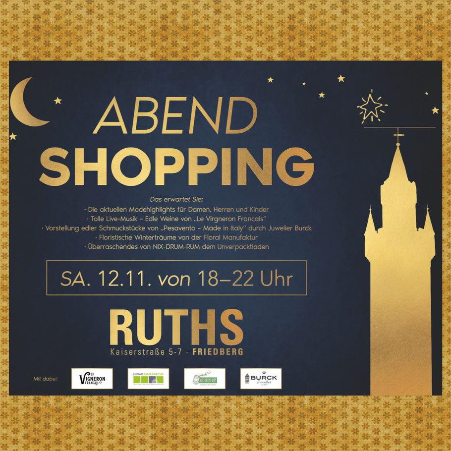 Grafik Ruths Abendshopping