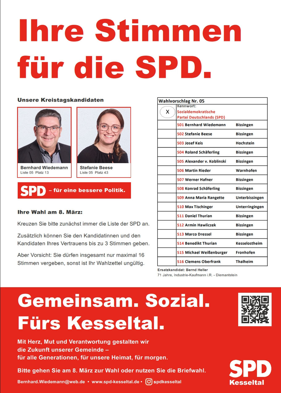 Wahlflyer