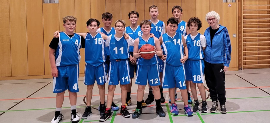 Mannschaftsfoto Jugend U14-Kreisliga – Saison 2025/26.