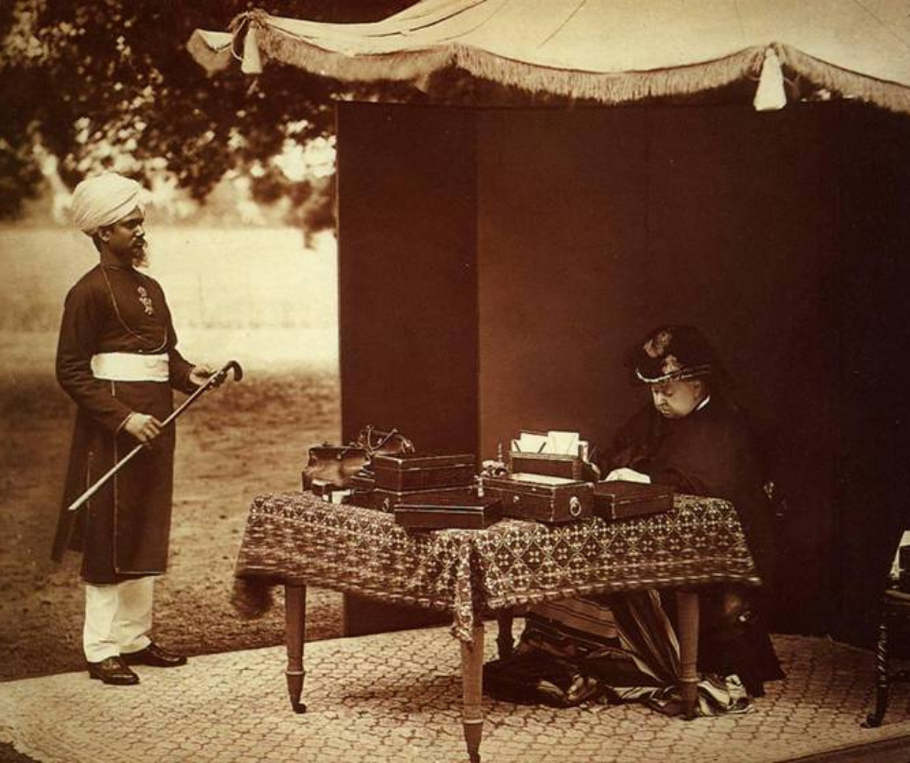 Queen Victoria and Abdul Karim